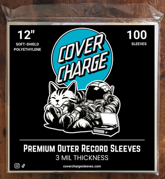 PRE-ORDER 100 Soft Shield LP Outer Sleeves 3 Mil. Vinyl Record Album Covers
