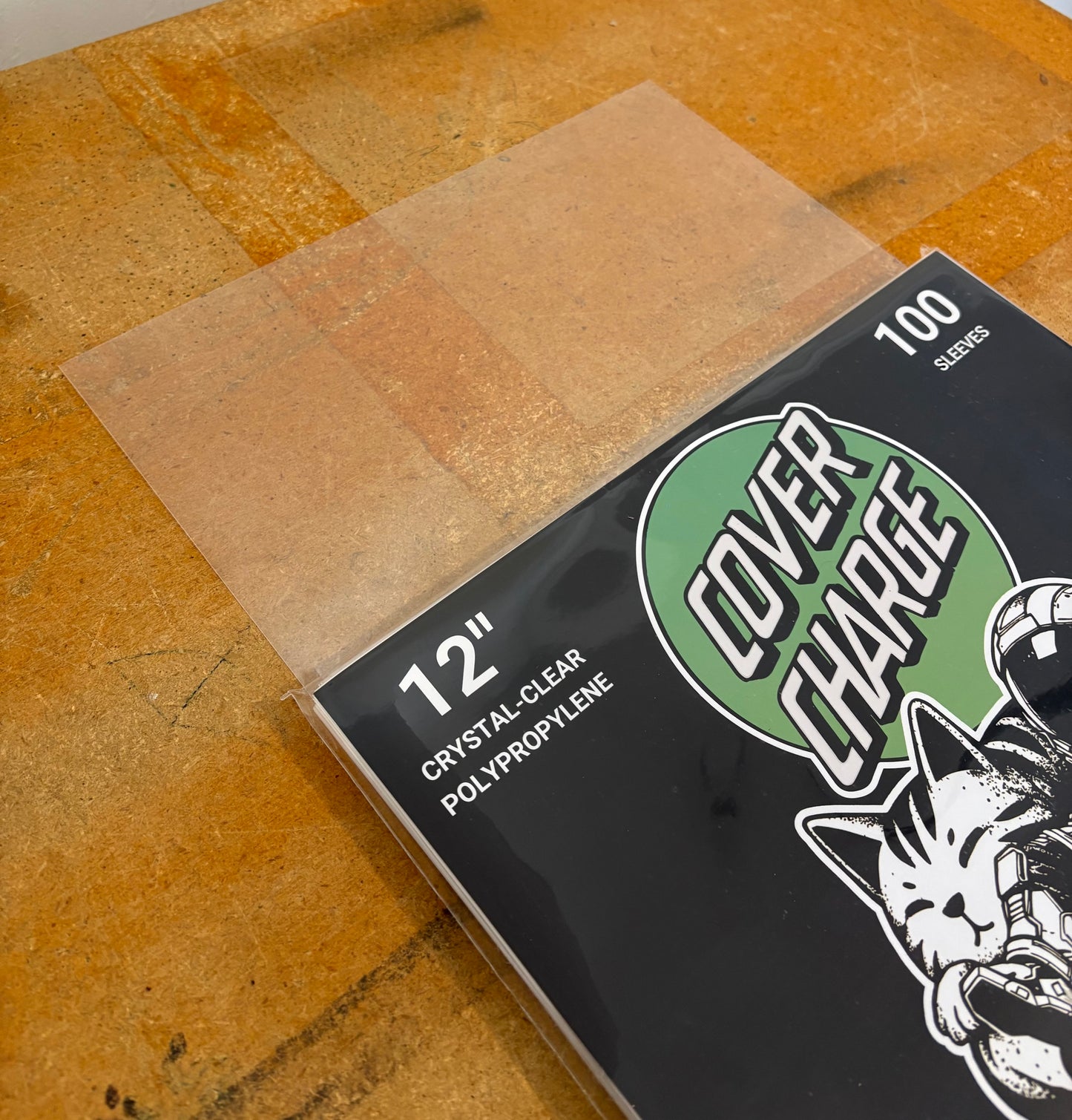 100 Clear Plastic LP Outer Sleeves 3 Mil. Vinyl Record Album Covers