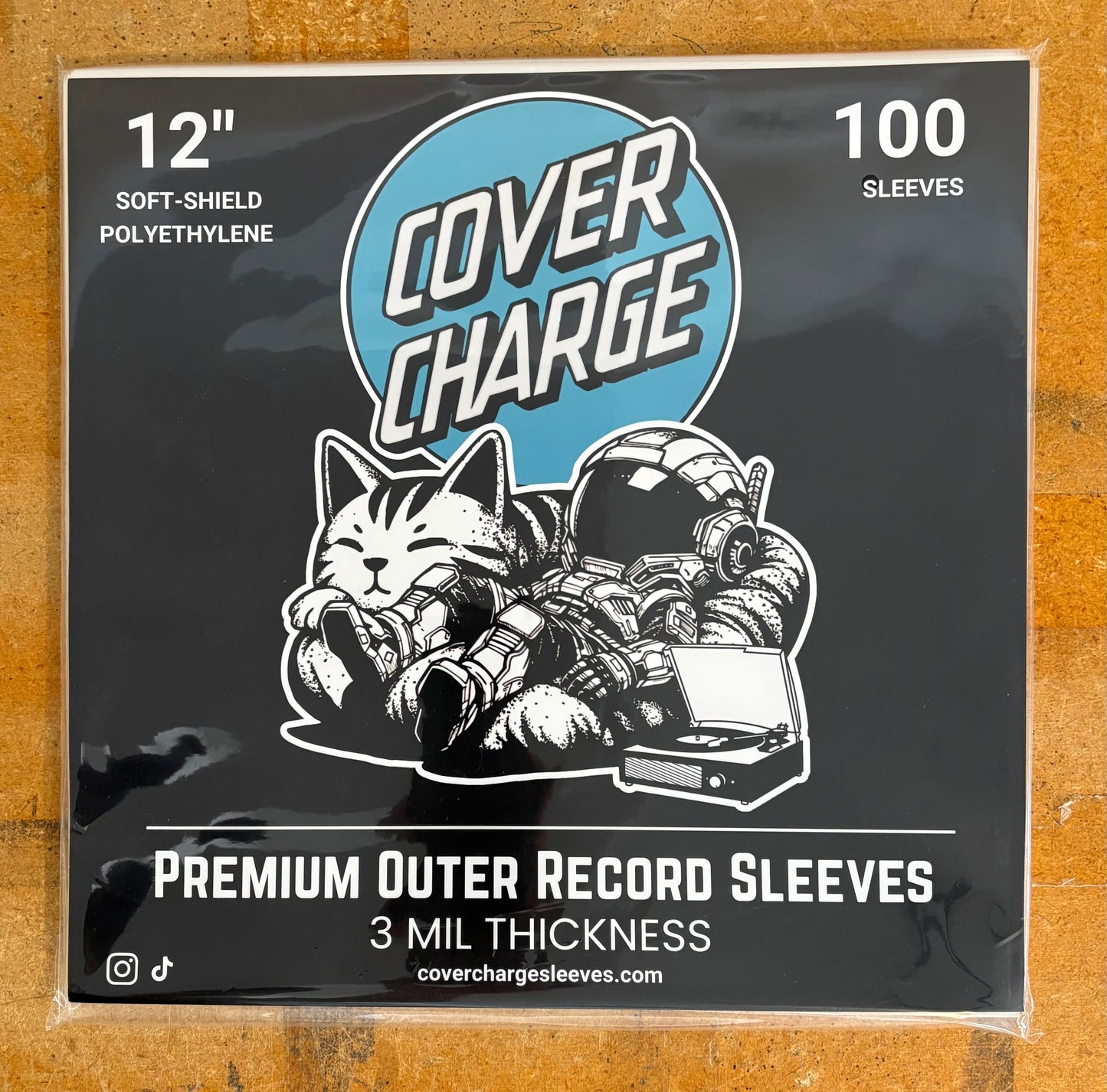 100 Soft Shield LP Outer Sleeves 3 Mil. Vinyl Record Album Covers