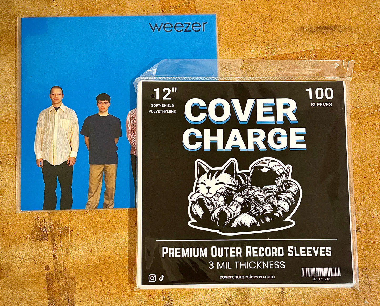 100 Soft Shield LP Outer Sleeves 3 Mil. Vinyl Record Album Covers