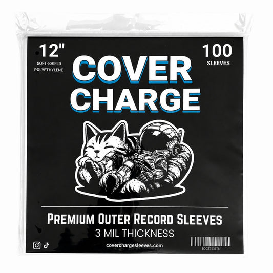 100 Soft Shield LP Outer Sleeves 3 Mil. Vinyl Record Album Covers